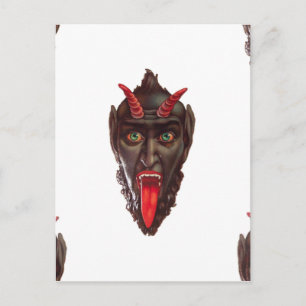 Postal krampus vintage