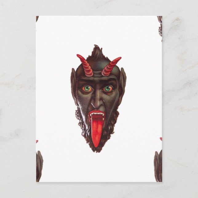 Postal krampus vintage (Anverso)