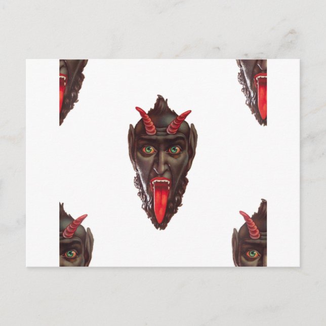 Postal krampus vintage (Anverso)