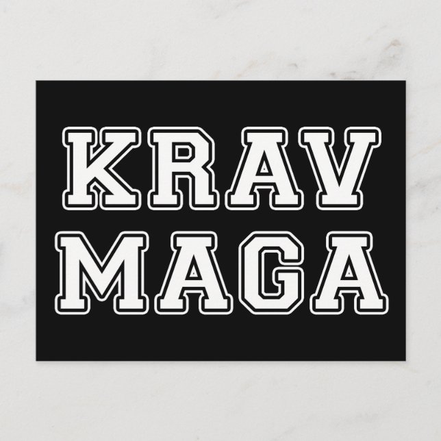 Postal Krav Maga (Anverso)