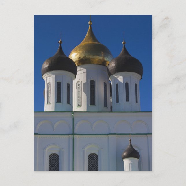 Postal Kremlin de Pskov y Catedral de la Trinidad (Anverso)