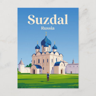 Postal Kremlin de Suzdal Rusia