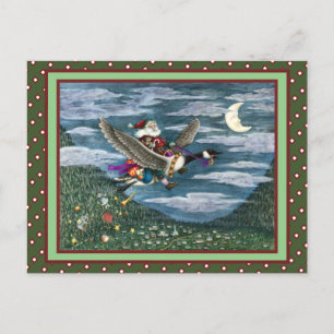 POSTAL KRIS KRINGLE Y JUGUETES SOBRE LOS NAVIDADES DE GOO