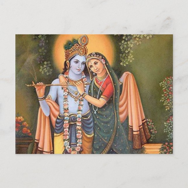 Postal krishna (Anverso)