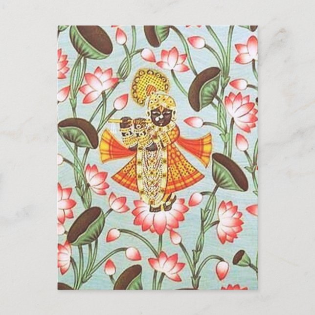postal krishna pichwai (Anverso)