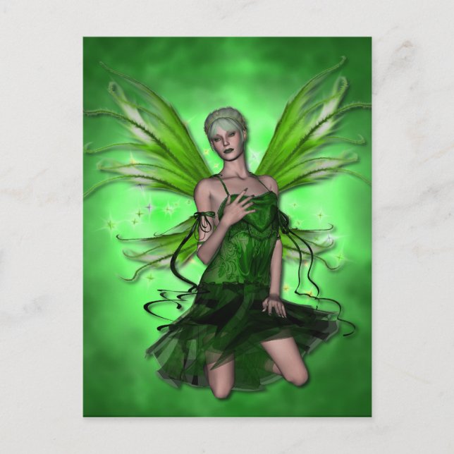 Postal KRW Absinthe Green Fairy (Anverso)