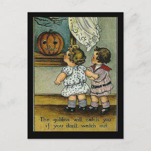 Postal KRW Goblins Te Conseguirá Vintage Halloween