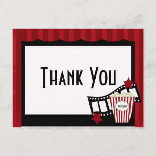Postal KRW Movie Theatre Gracias Postcard