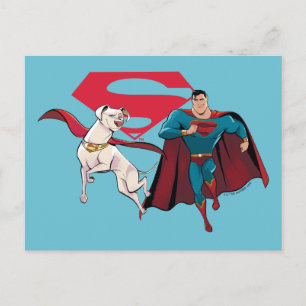 Postal Krypto y Superman