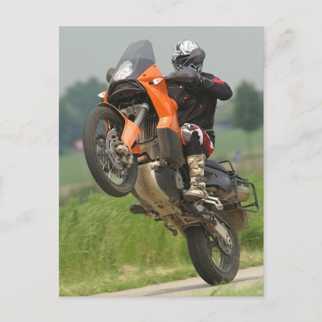 Postal KTM Wheelie (Anverso)