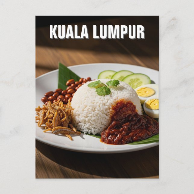 Postal Kuala Lumpur Malasia (Anverso)
