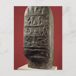 Postal Kudurru del rey Melishikhu II