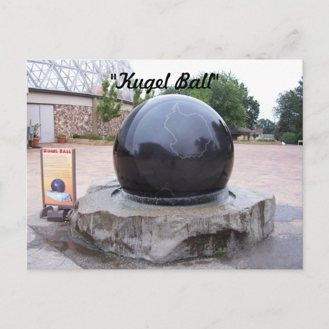 Postal Kugel Ball (Anverso)