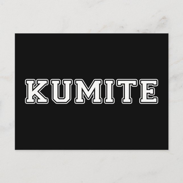 Postal Kumite (Anverso)
