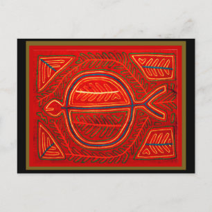 Postal Kuna Mola Stingray