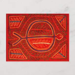 Postal Kuna Mola Stingray