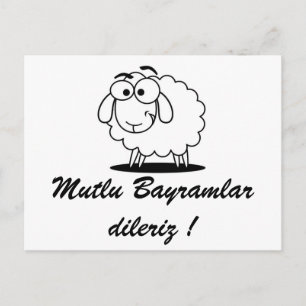 Postal Kurban Bayrami / Grußkarte zum Opferfest