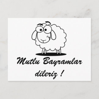 Postal Kurban Bayrami / Grußkarte zum Opferfest