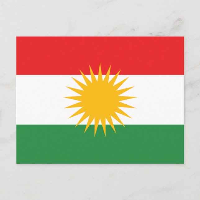 Postal kurdistán (Anverso)