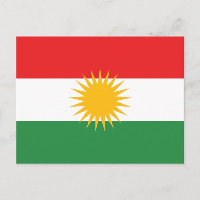 Postal kurdistán (Anverso)