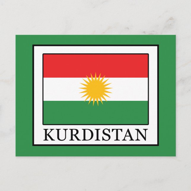 Postal Kurdistán (Anverso)