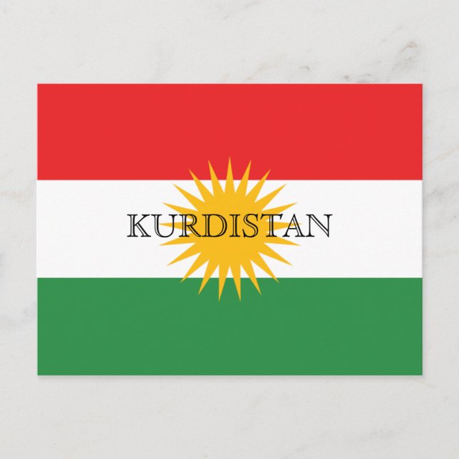 Postal kurdistán (Anverso)