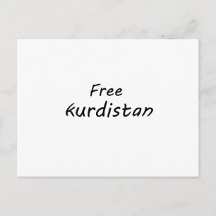 Postal Kurdistán libre