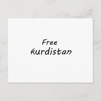Postal Kurdistán libre