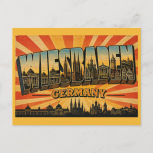 Postal Kurhaus de Wiesbaden Alemania