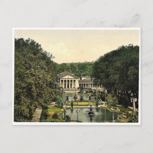 Postal Kurhaus y alrededores, Wiesbaden, Hesse-Nassau,