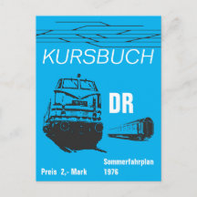 Kursbuchdesign Deutsche Reichsbahn