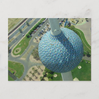 Postal Kuwait torna la vista de Aves