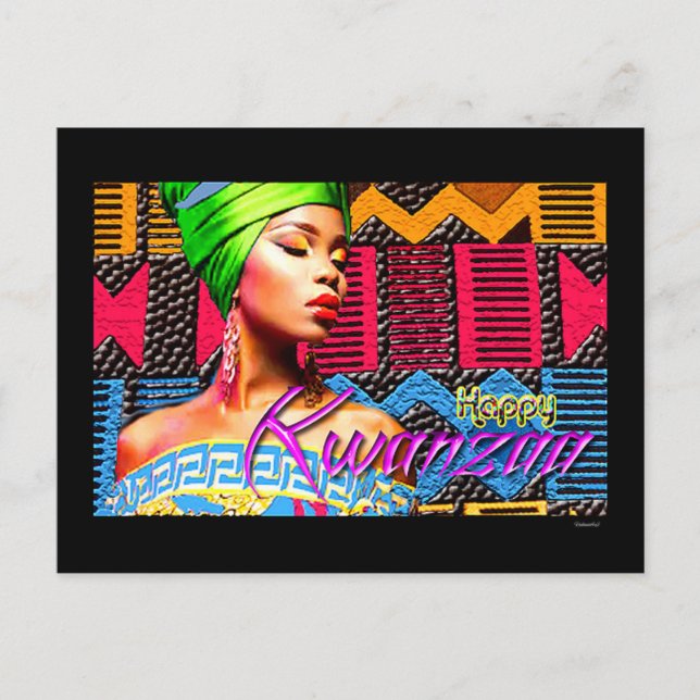 Postal Kwanzaa (Anverso)