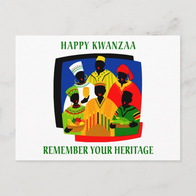 Postal Kwanzaa (Anverso)