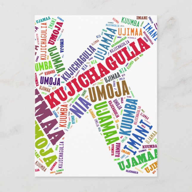 POSTAL KWANZAA (Anverso)