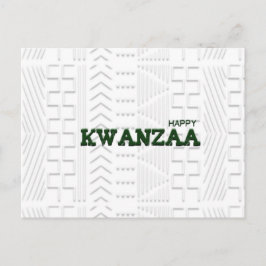 Postal Kwanzaa feliz moderna