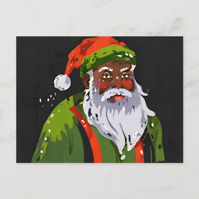 Postal Kwanzaa santa (Anverso)