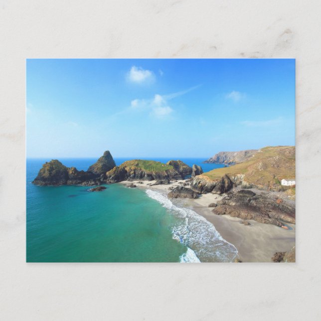 Postal Kynance Cove (Anverso)