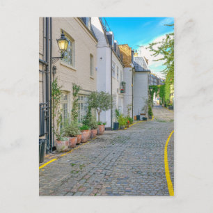 Postal Kynance Mews, Kensington, London UK Postcard