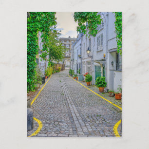 Postal Kynance Mews, Kensington, London UK Postcard