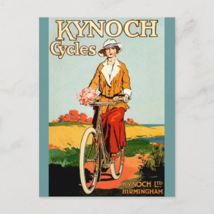 Postal Kynoch Cycyles - Arte de Poster de bicicletas de é