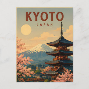Postal Kyoto Japón Antiguos Templos Viaje Tradicional ⛩️