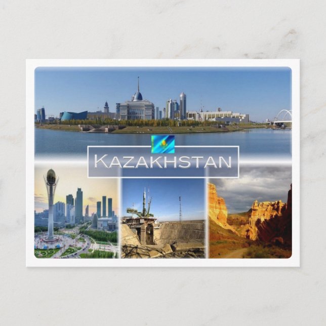 Postal KZ Kazajistán - Astaná - (Anverso)