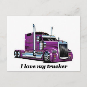 Postal l iove mi camionera