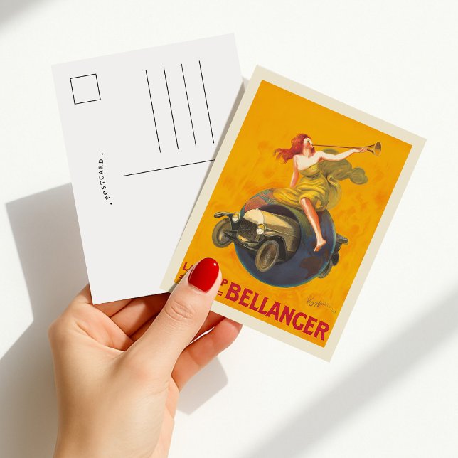 Postal La 15hp Bellanger | Leonetto Cappiello (Subido por el creador)