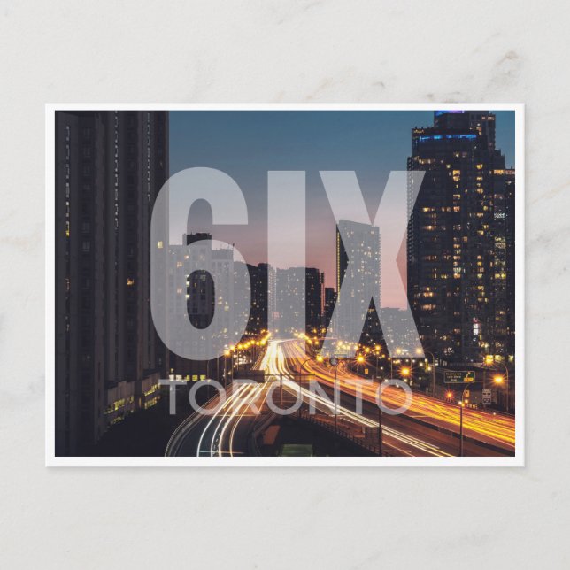 Postal La 6ix (Anverso)