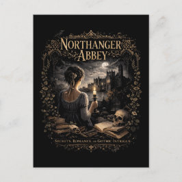Postal La Abadía de Northanger