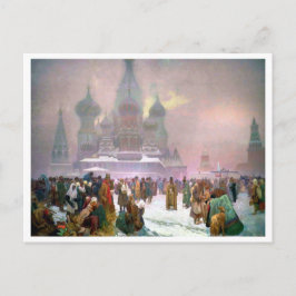 Postal La abolición de la servidumbre en Rusia, Mucha