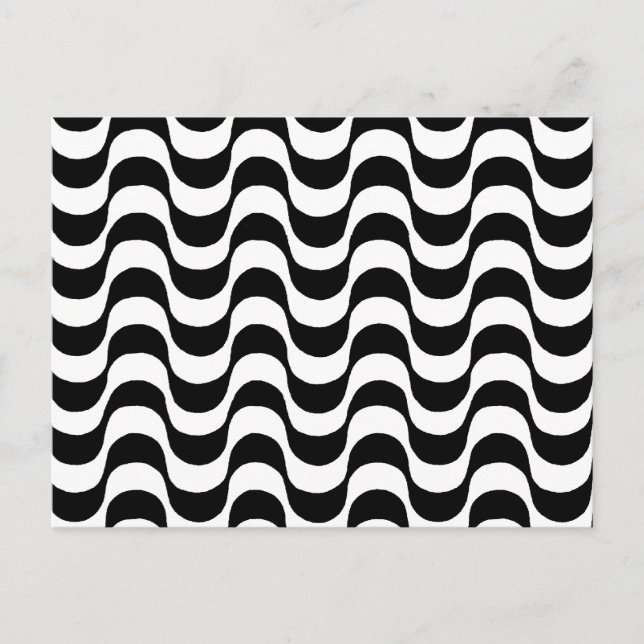 Postal La acera de Copacabana, Río de Janeiro, Brasil (Anverso)