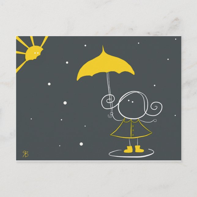 Postal La actitud correcta (Anverso)